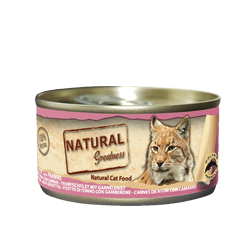 Délices Marins : Filet de Thon et Crevettes pour Chats Gourmets